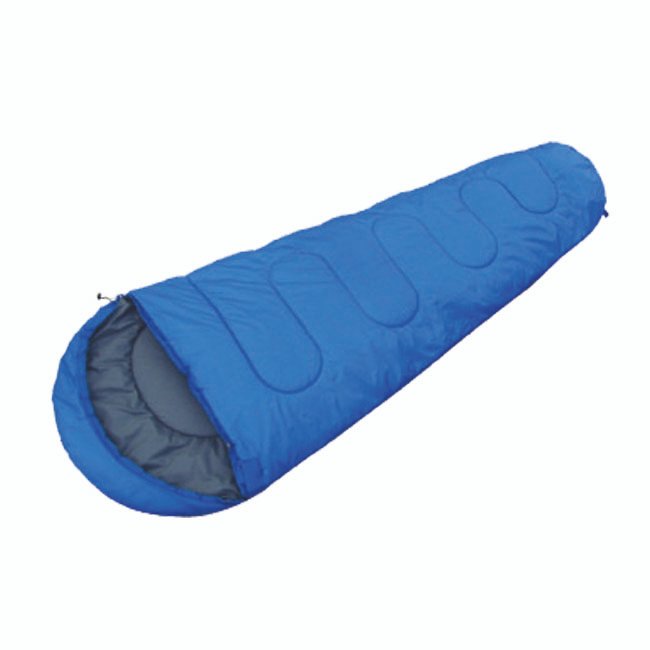 Light weight 200g Polyester Mummy Sleeping Bag for Spring Autumn Hiking ...